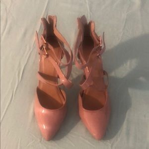Pink heels